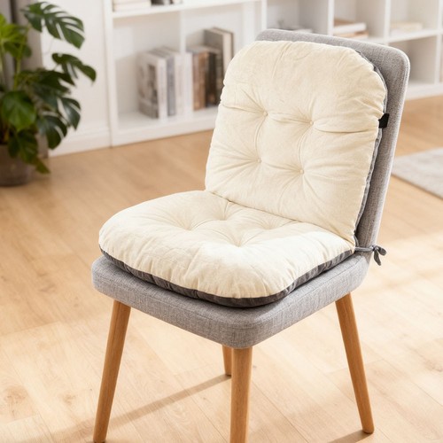 Plush velvet high back - back, chair