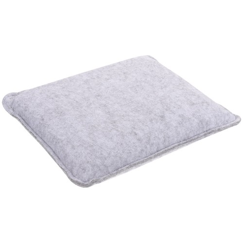Comfortable grey felt seat - comfortable,
