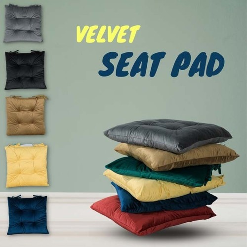 Velvet seat pad 40x40cm - seat, padded