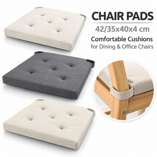 Chair seat cushion pad with - seat,