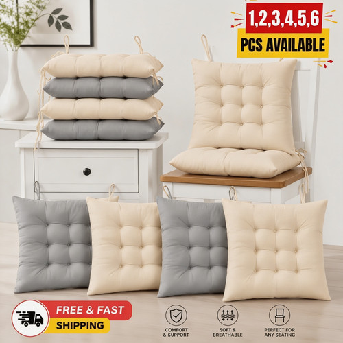 Chair seat pads cushions - 1-6x,