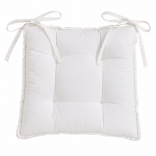 Clinton white chair pad - clinton,