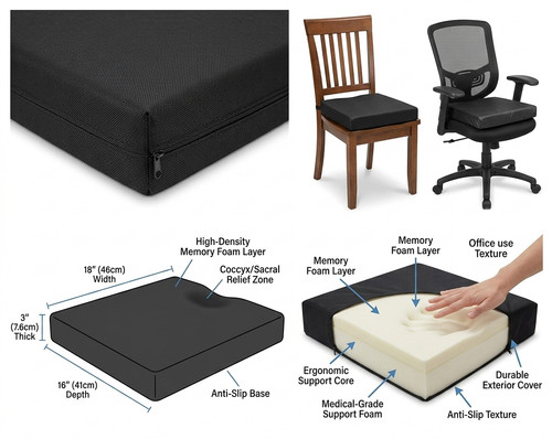 Pressure relief chair cushion - pressure,