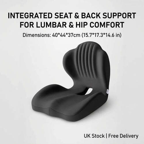 Ergonomic memory foam coccyx - foam,
