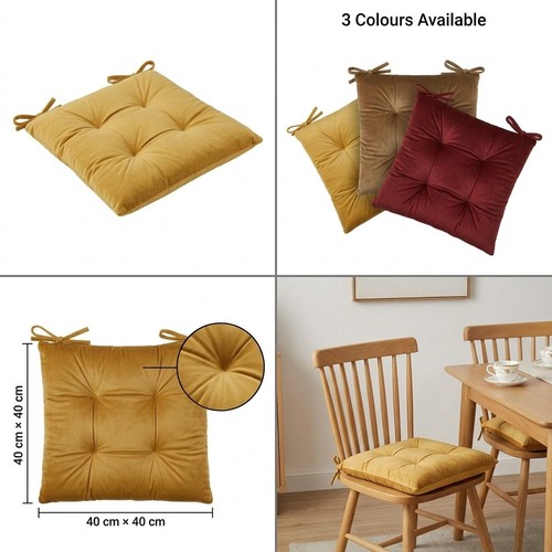 Pack velvet seat pads - 2,