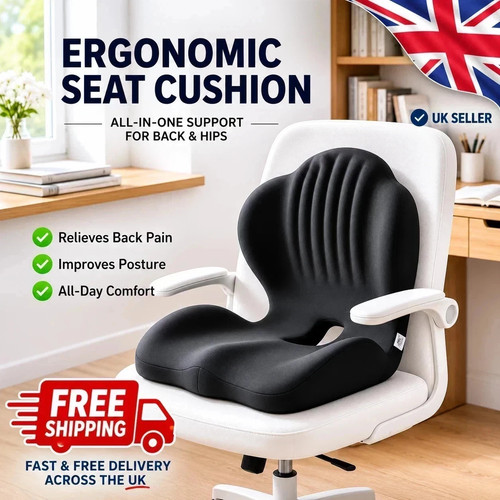 Ergonomic memory foam coccyx - ergonomic,