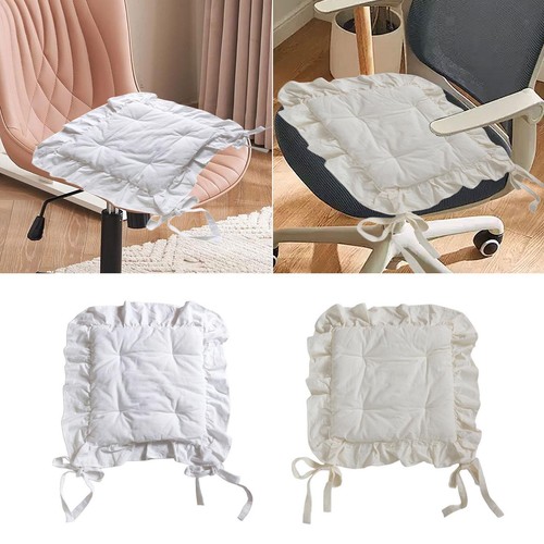 Ruffle chair cushion seat - cushion,