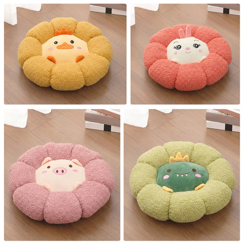 Cute sunflower plush - cute, cushion