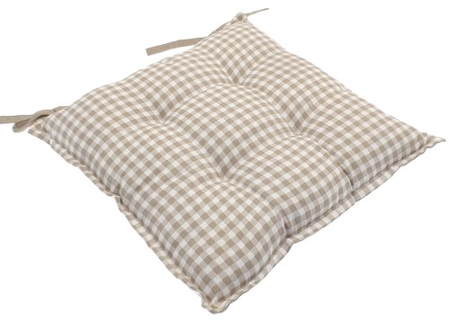 Gingham waterproof seat pad - seat,