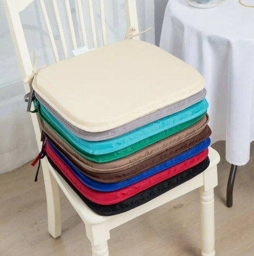New plain chair cushion - new,