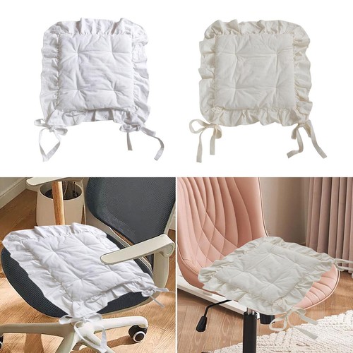 Ruffle chair cushion seat - chair,