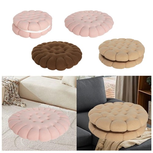 Biscuit shape cushion - shape, chair