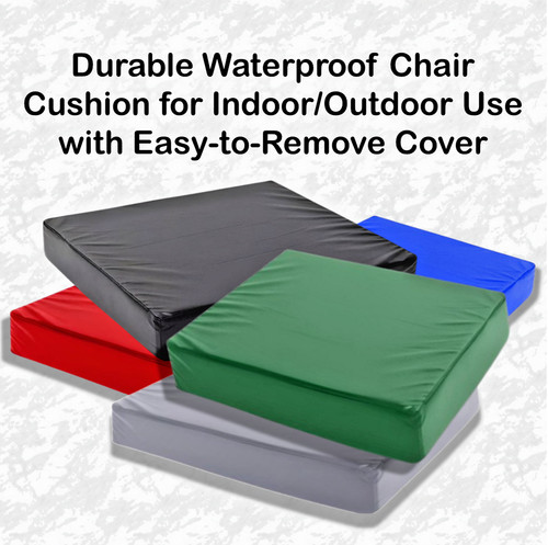 Waterproof chair cushion - cushion, seat