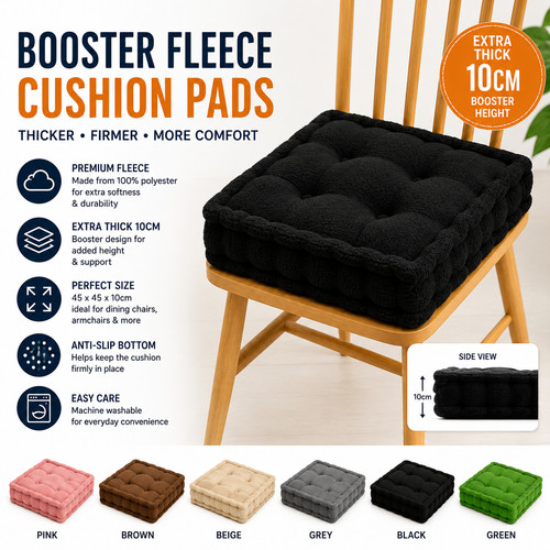 Booster fleece seat cushion - booster,