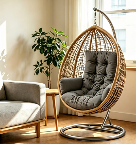 Hanging egg chair cushion - egg,