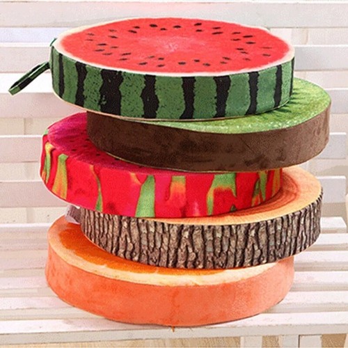 Round chair cushion - cushion, soft